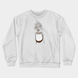 White Sneaker Crewneck Sweatshirt